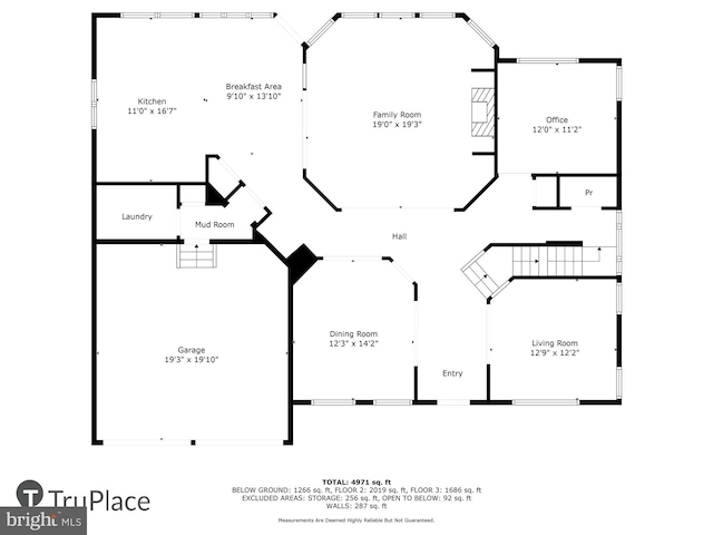 20481 Tappahannock Pl, Sterling, VA 20165 - view of home floor plan