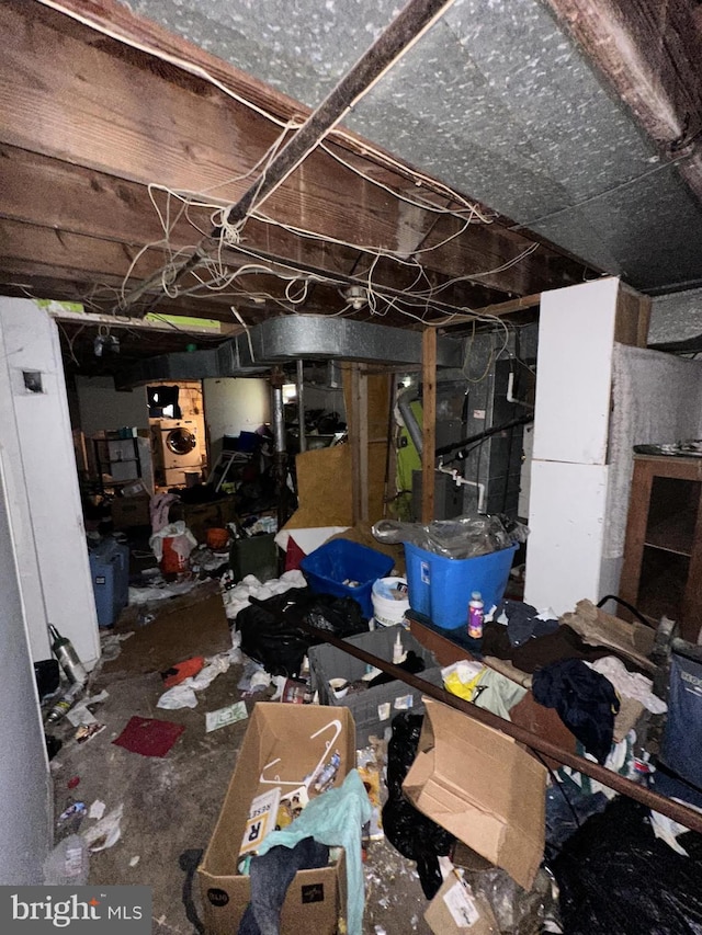 5014 Nash St NE, Washington, DC 20019 - view of unfinished basement