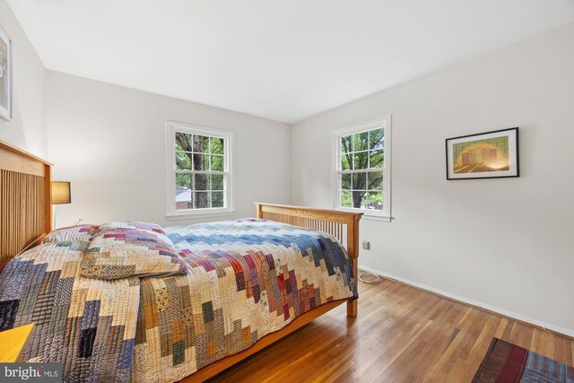 8306 Winslow Ave, Springfield, VA 22152 - bedroom featuring multiple windows and wood finished floors