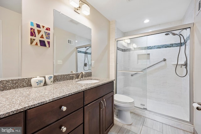8306 Winslow Ave, Springfield, VA 22152 - full bath with vanity and a shower stall