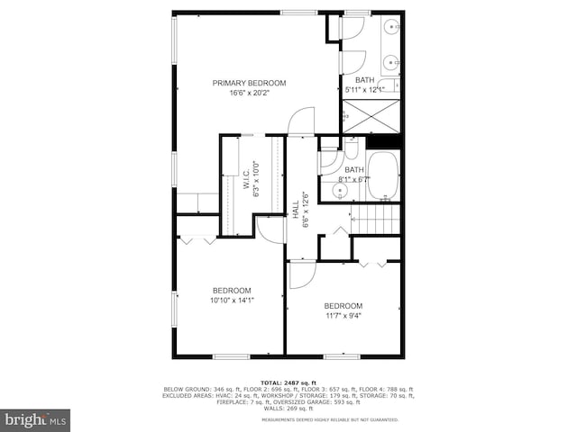 8306 Winslow Ave, Springfield, VA 22152 - view of room layout