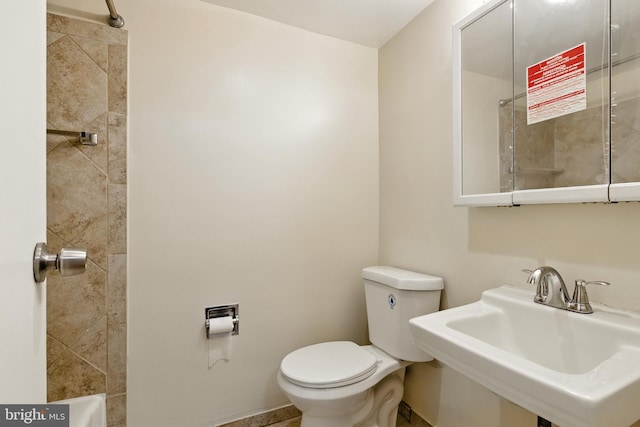 2030 F St NW Unit 111, Washington, DC 20006 - full bath with a sink and a shower