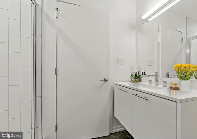 2538 W Girard Ave Unit A, Philadelphia, PA 19130 - bathroom with vanity and a shower stall