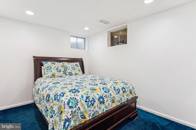 9505 Columbia Blvd, Silver Spring, MD 20910 - bedroom with carpet and recessed lighting
