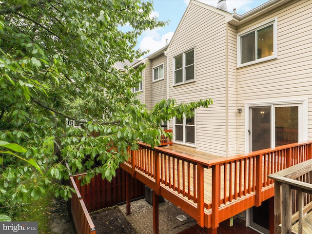 6427 Brass Button Ct, Centreville, VA 20121 - view of wooden deck