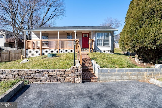1537 Havilland Pl, Frederick, MD 21702 - ranch-style home with covered porch