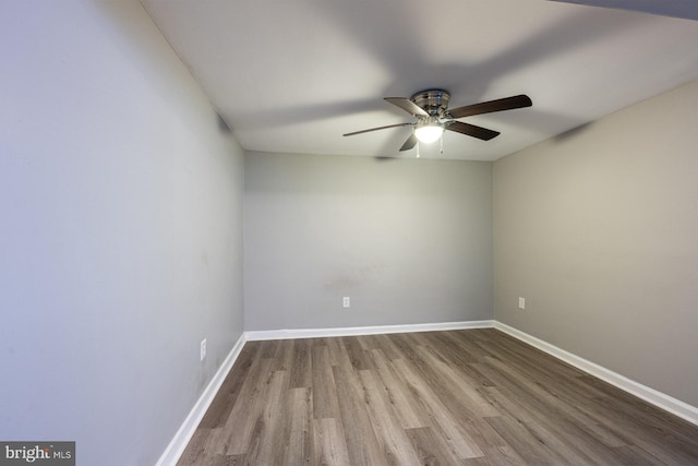 1537 Havilland Pl, Frederick, MD 21702 - empty room with a ceiling fan and wood finished floors