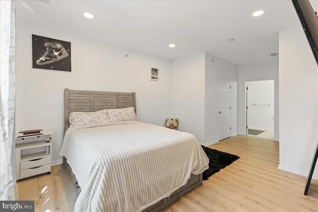 121 Kyle Way, Ewing, NJ 08628 - bedroom with wood finished floors and recessed lighting