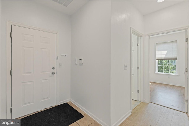 121 Kyle Way, Ewing, NJ 08628 - foyer featuring baseboards and light wood-style floors