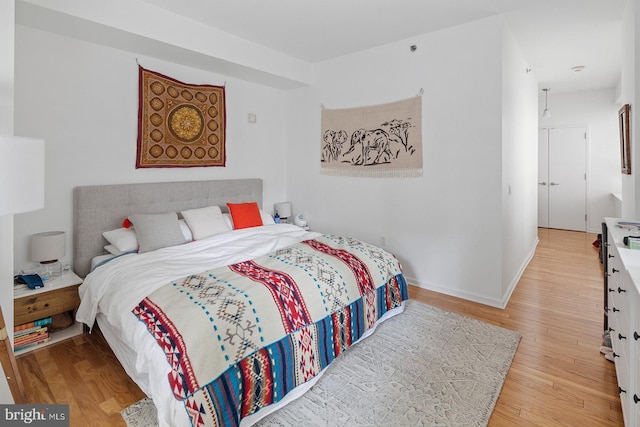 1425 Locust St Unit 5C, Philadelphia, PA 19102 - bedroom featuring wood finished floors