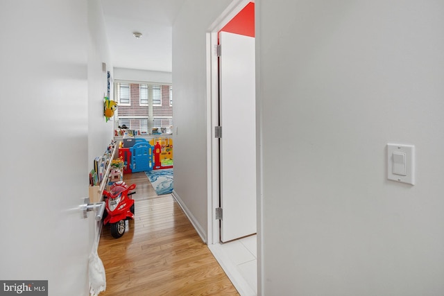 1425 Locust St Unit 5C, Philadelphia, PA 19102 - hall with light wood-type flooring