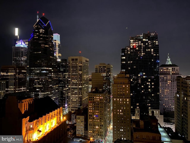 1425 Locust St Unit 5C, Philadelphia, PA 19102 - view of city featuring a view of city lights