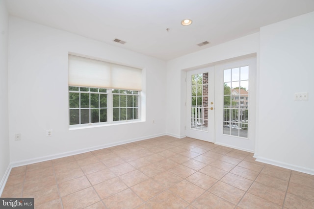 12030 Tralee Rd Unit 306, Lutherville Timonium, MD 21093 - tiled spare room with recessed lighting and baseboards