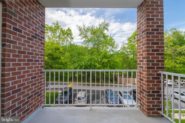 12030 Tralee Rd Unit 306, Lutherville Timonium, MD 21093 - view of balcony