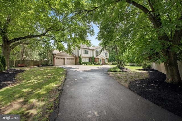 236 Carriage Hill Dr, Moorestown, NJ 08057 - view of front of home with asphalt driveway and an attached garage