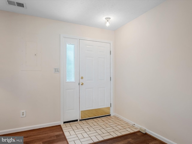 2635 Limestone Ct, Winchester, VA 22601 - foyer with baseboards and light wood-style flooring