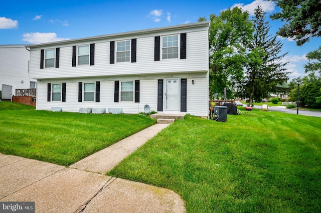 2 Brookshire Dr Unit A, Reisterstown, MD 21136 - view of front of house with a front yard