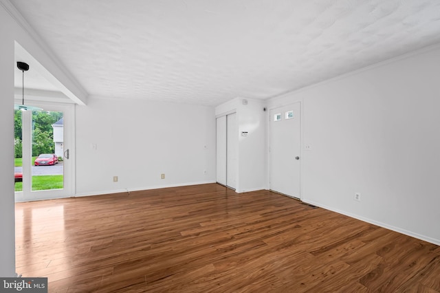 2 Brookshire Dr Unit A, Reisterstown, MD 21136 - empty room with wood finished floors and baseboards