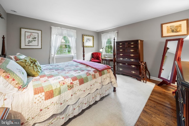 4105 Meadow Ln, Newtown Square, PA 19073 - bedroom featuring multiple windows and wood finished floors
