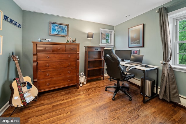 4105 Meadow Ln, Newtown Square, PA 19073 - office space featuring wood finished floors and baseboards