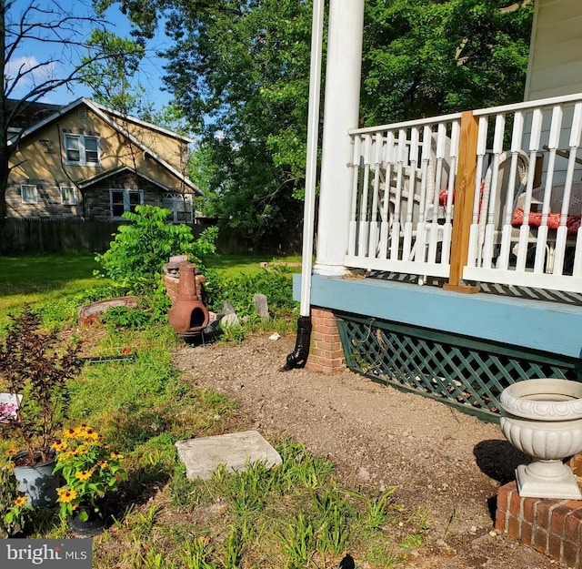 3107 Evergreen Ave, Baltimore, MD 21214 - view of yard