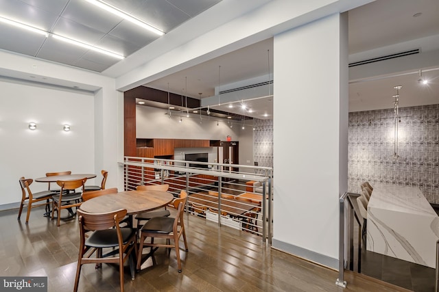1025 1st St SE Unit 713, Washington, DC 20003 - dining room with wood finished floors