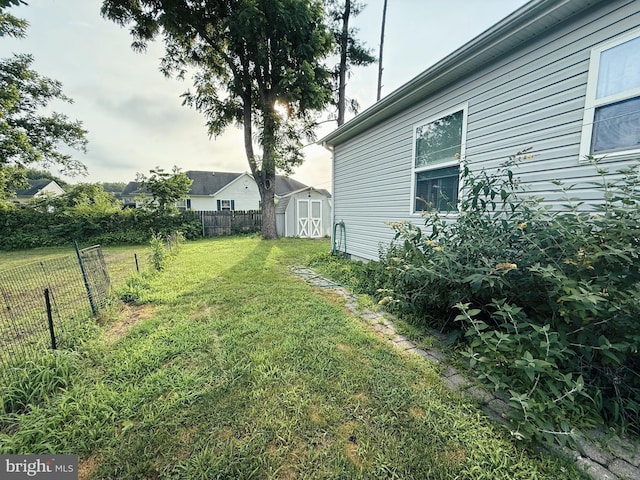 103 N W St, Harrington, DE 19952 - view of yard with a storage shed