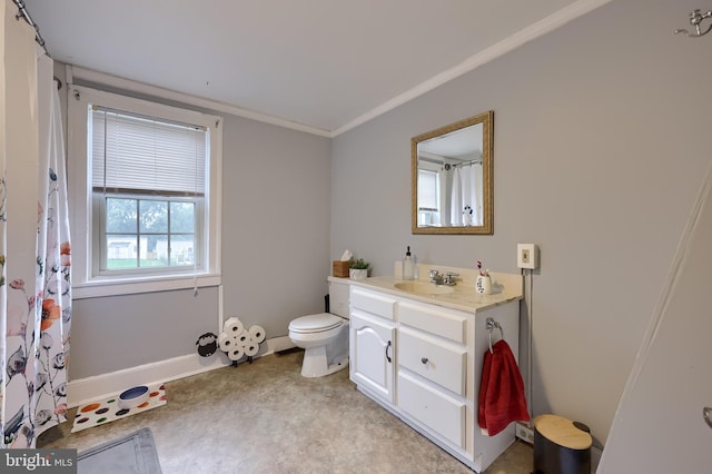 246 Marietta Ave, Mount Joy, PA 17552 - full bathroom featuring vanity and crown molding