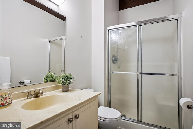 709 Springloch Rd, Silver Spring, MD 20904 - full bath with vanity and a shower with shower door