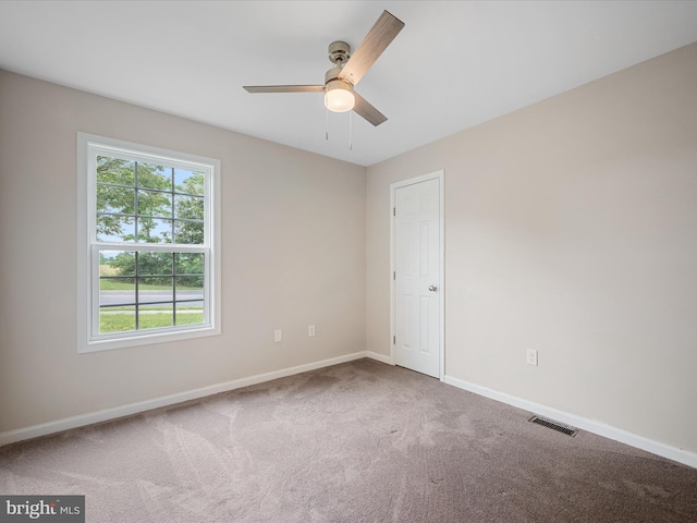 564 Great Oak Ct, Woodstock, VA 22664 - unfurnished room with a ceiling fan and carpet floors