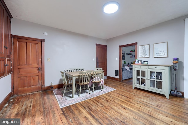 305 N Market St, Elizabethtown, PA 17022 - dining space featuring hardwood / wood-style flooring and baseboards