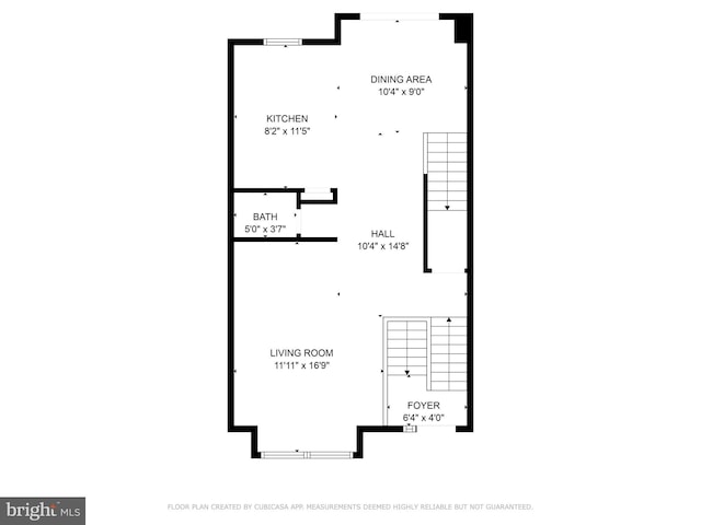 309 Lincoln Ave, Harrisburg, PA 17111 - view of floor plan / room layout