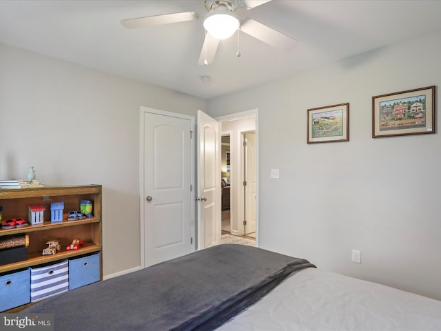 443 Executive Way, Hedgesville, WV 25427 - bedroom featuring a ceiling fan