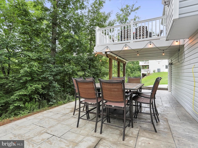 443 Executive Way, Hedgesville, WV 25427 - patio / terrace featuring a patio and outdoor dining area