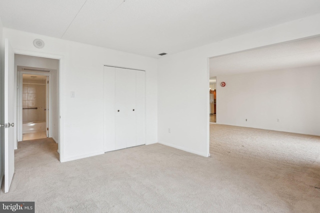 10306 Valley Forge Cir Unit 306, King Of Prussia, PA 19406 - unfurnished bedroom with light colored carpet and a closet