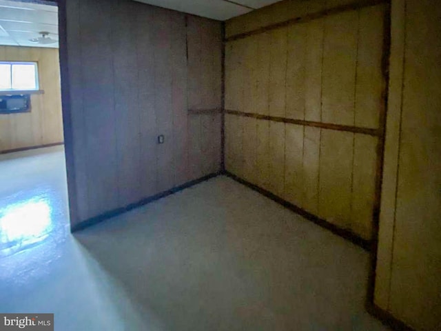 767 Mckean Ave, Donora, PA 15033 - basement featuring wooden walls