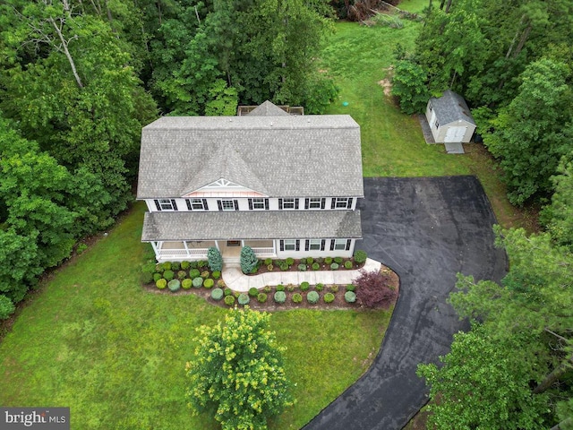 173 Empress Alexandra Pl, Fredericksburg, VA 22406 - view from above of property
