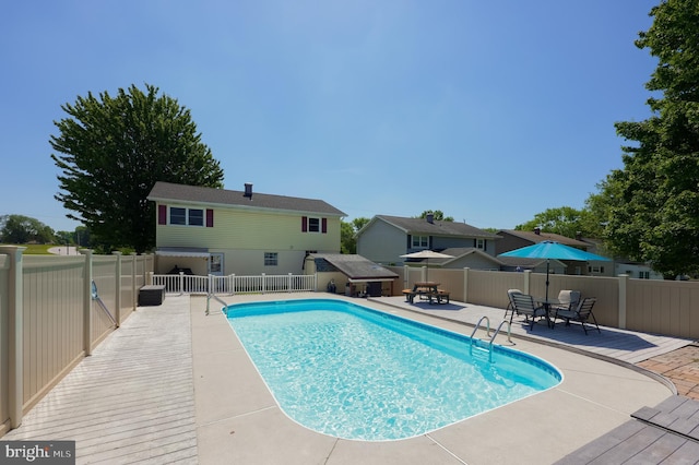 1 Sherman St, Hanover, PA 17331 - view of pool with a patio area and outdoor dining area