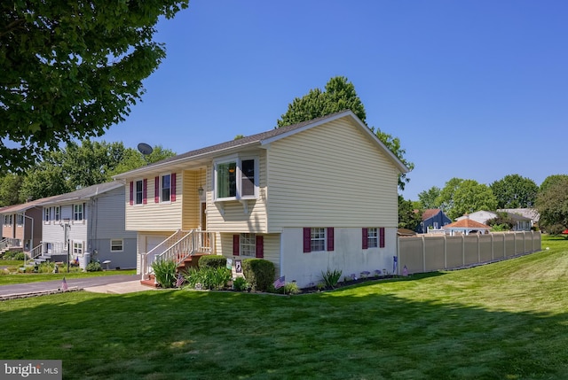 1 Sherman St, Hanover, PA 17331 - view of front of house featuring a garage and stairs