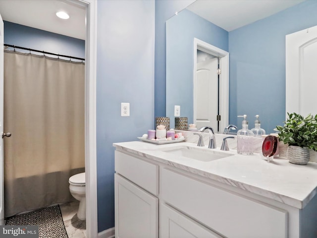 309 Legion St, Martinsburg, WV 25404 - bathroom with vanity and toilet