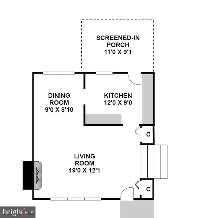 804 Gregorio Dr, Silver Spring, MD 20901 - view of home floor plan