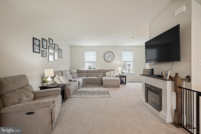 213 Dalton, Woolwich Twp, NJ 08085 - living room with light colored carpet
