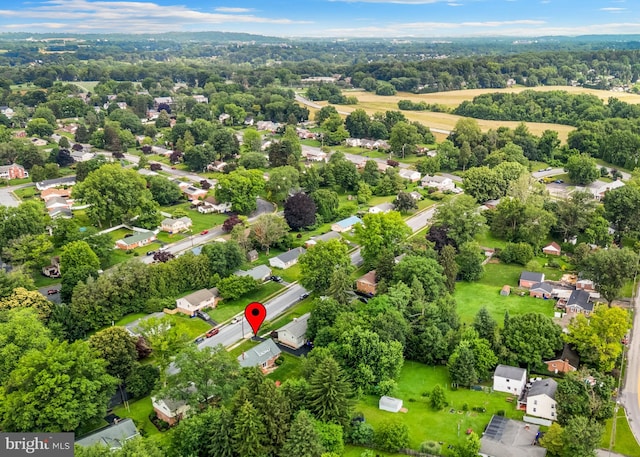 310 E Charlotte St, Millersville, PA 17551 - aerial perspective of suburban area featuring a tree filled landscape