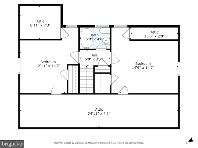 310 E Charlotte St, Millersville, PA 17551 - view of property floor plan