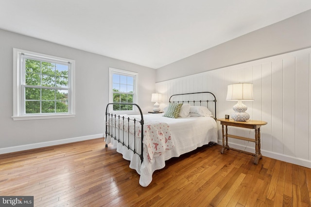 121 Harrison St NE, Leesburg, VA 20176 - bedroom with wood-type flooring and baseboards