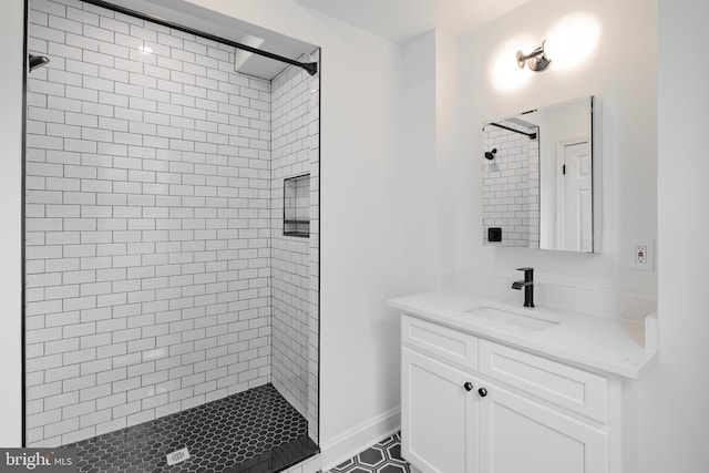 1805 Chestnut St, Philadelphia, PA 19103 - full bathroom featuring a shower stall and vanity