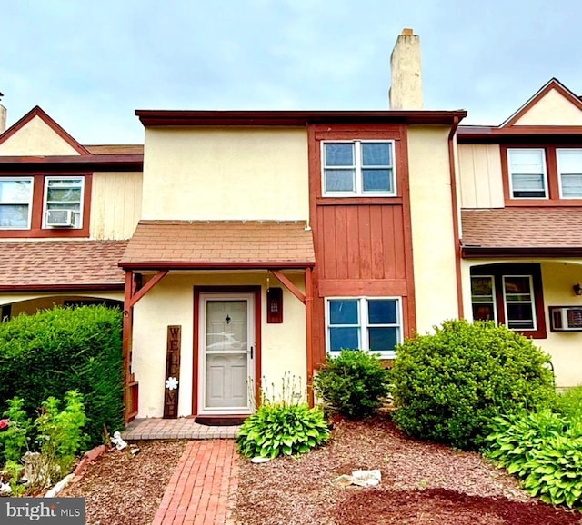 306 Walnut Rdg, Pottstown, PA 19464 - view of property featuring a chimney and a shingled roof