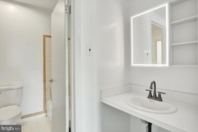 306 Walnut Rdg, Pottstown, PA 19464 - bathroom with shower / washtub combination and tile patterned flooring