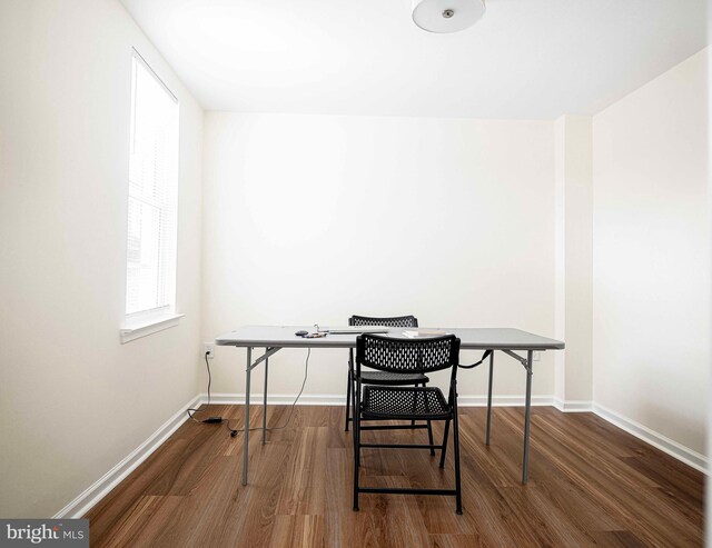 535 N Decker Ave, Baltimore, MD 21205 - office area with wood finished floors