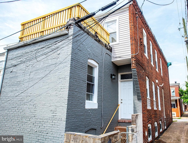 535 N Decker Ave, Baltimore, MD 21205 - view of front of home with brick siding